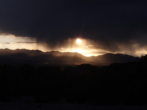 Stormy horizon