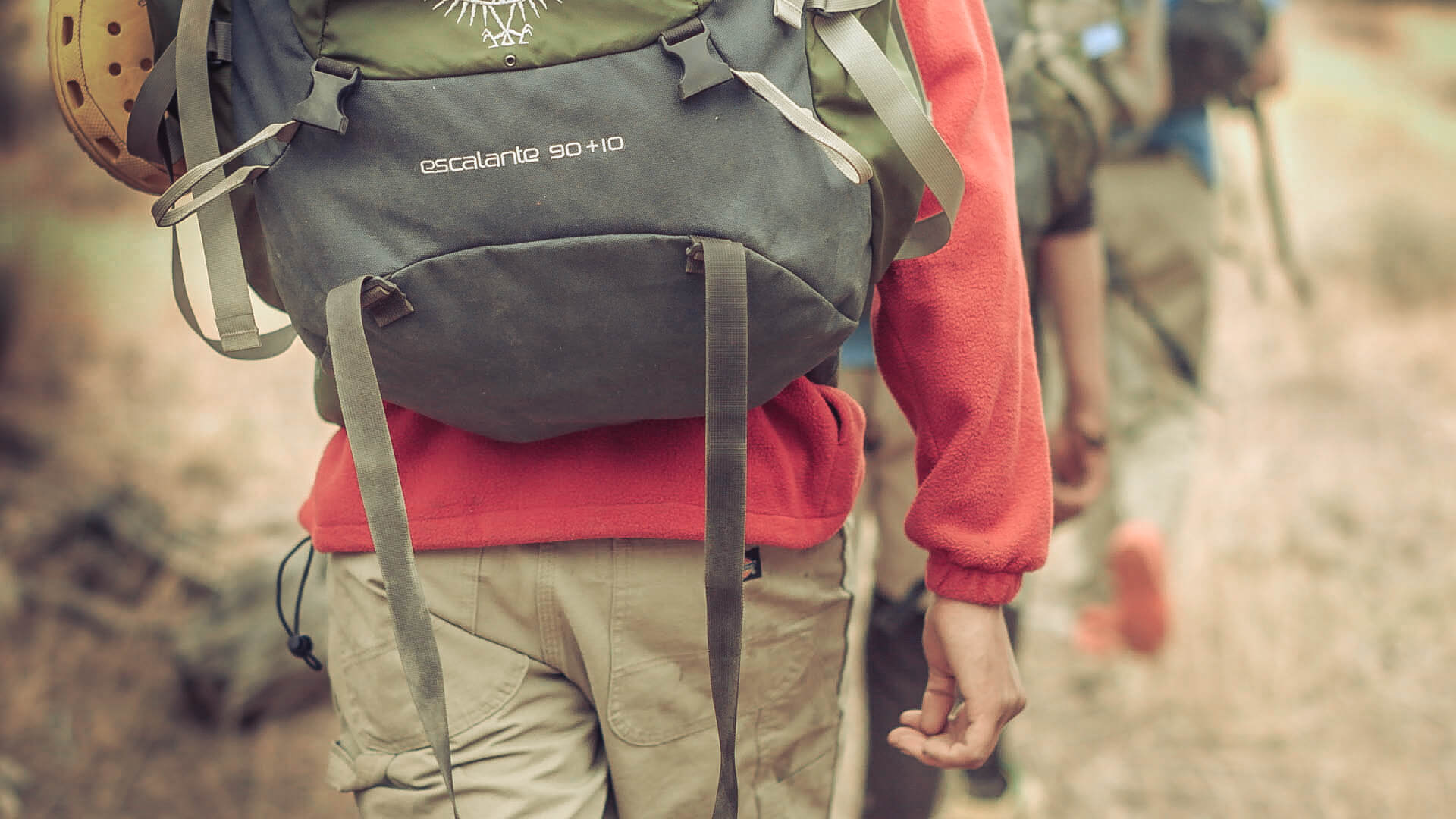 Hiking at a wilderness therapy program - RedCliff Ascent